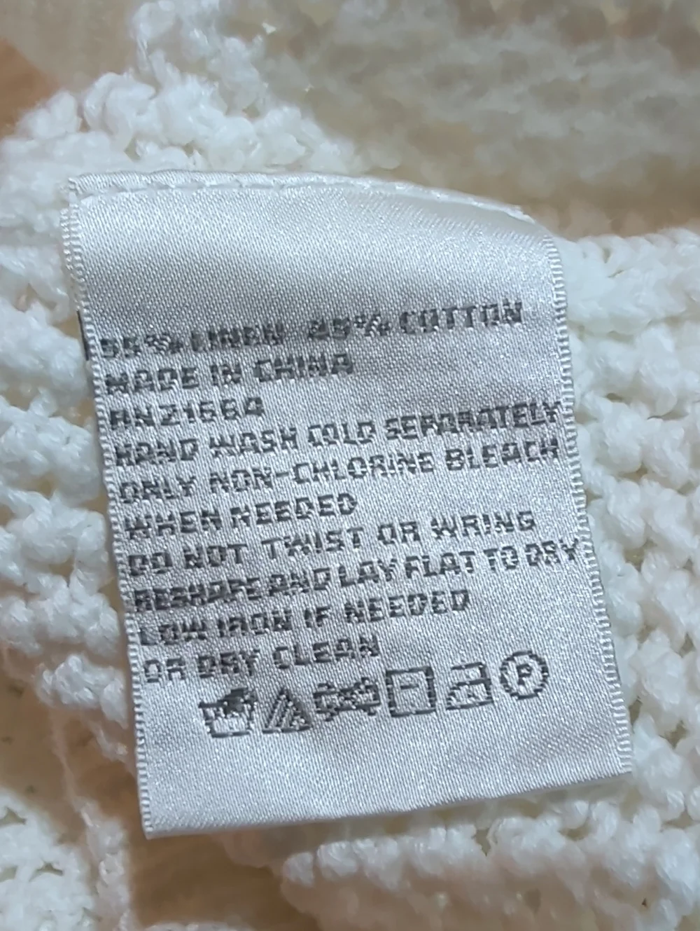 Linen Cotton Blend White Knit Hoodie Sweater